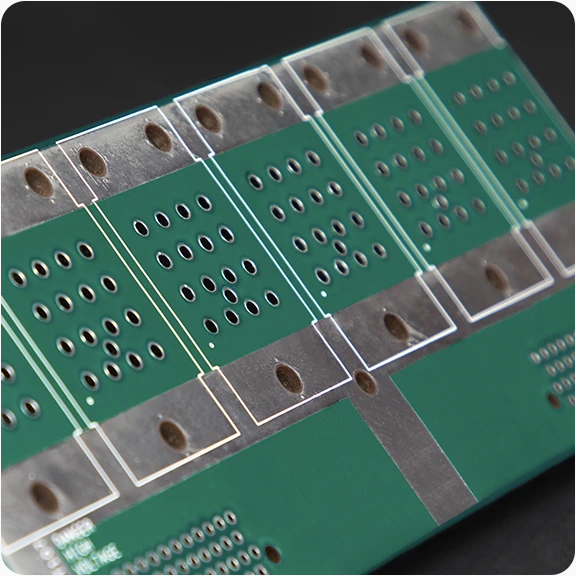 Durable rigid PCB designed to withstand extreme temperatures, vibrations, and shocks for mission-critical applications