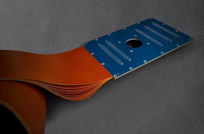 Extended-length flex PCB designed for high-performance applications