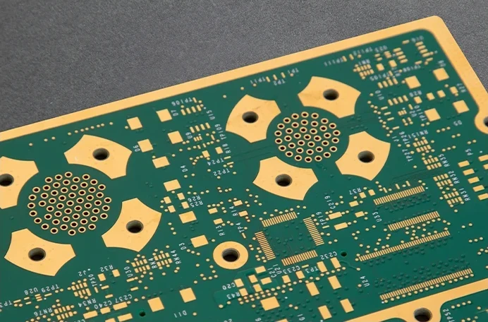 High layer count and large panel rigid printed circuit board